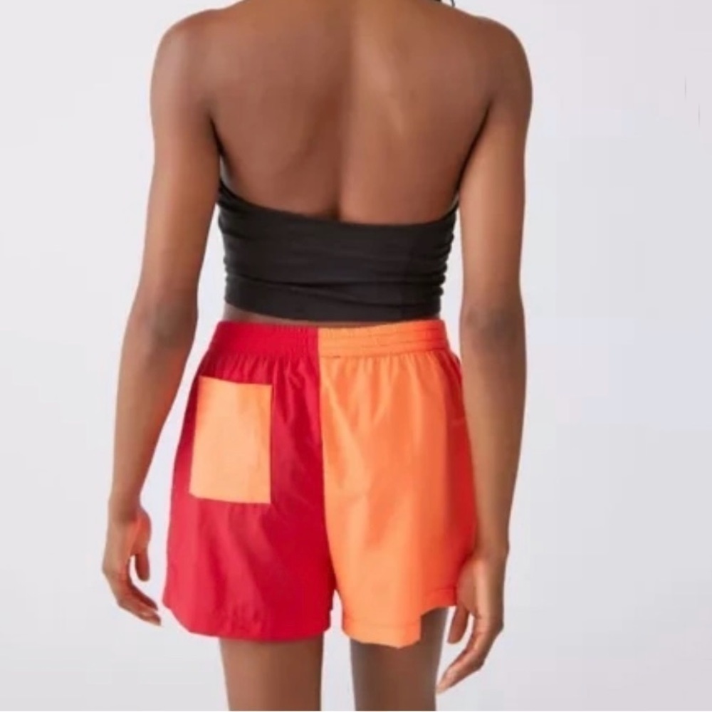 NWT Urban Outfitters Urban Renewal Remnants Colorblock Nylon Shorts